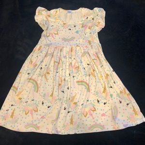 Unicorn dress. Size 7/8. EUC